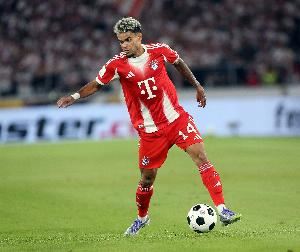 迪亚斯谈进球判给塔：他是有意识射门的，进球应该算在塔的头上